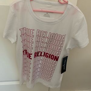 kid size large true religion shirt